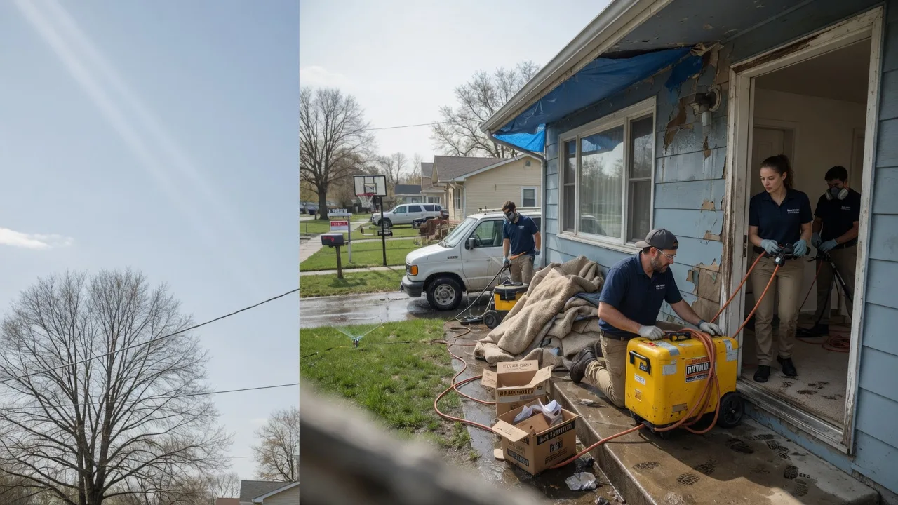 Basement Flood Cleanup in Frost, MN near me